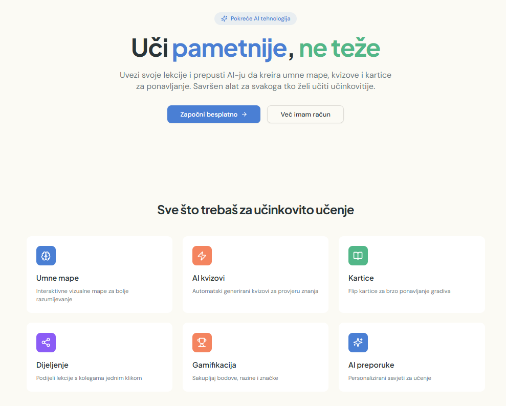 Učilica pregled